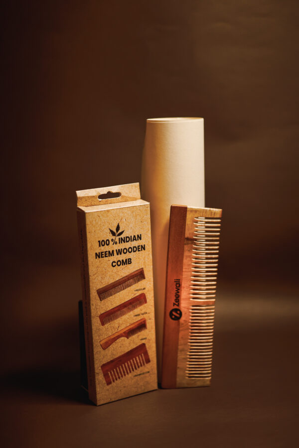 Zeewali 100% Indian Neem Wooden Comb